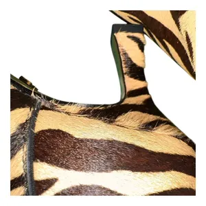 Sam Edelman Lizzo Tiger Print Martini Heel Boot Calf‎ Hair Women's Size 5 NWOB thumbnail 13