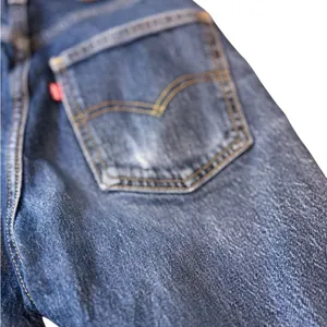 Levi’s Premium 70s High Slim Straight Jeans 23 Big E Dark Wash Button Fly Denim thumbnail 14