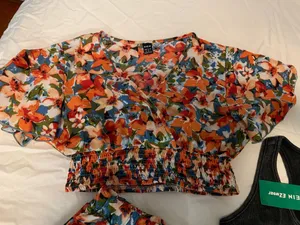 SheIn NWT Floral 2 piece set thumbnail 4