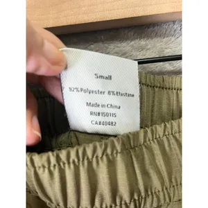 Varley Tacoma Straight Pleat Pant Olive‎ Ripstop Athleisure Utility Size Small thumbnail 6