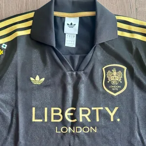 Liberty London Adidas Soccer Football Jersey Oversize Floral Embroidery Small thumbnail 6