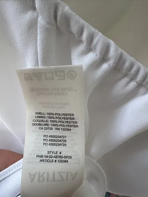 Aritzia Talisman White Halter Top XL thumbnail 6