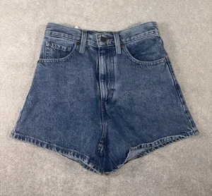 Levi's Shorts‎ 24 High Waisted Mom Women's Jean Jorts High Rise Blue thumbnail 1