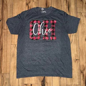 Ohio state tee 96 Gray Size L thumbnail 1