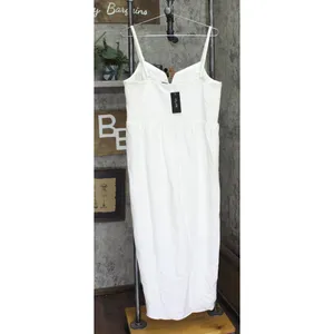 City Chic Womens Trendy Plus Size Sassy V Wrap Dress 6575644 White 14W thumbnail 2