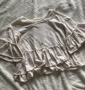 Altar'd State Ruffle Sleeve Top thumbnail 1