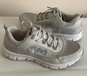 Ryka Harmonic Vapor Walking Sneakers shoes Grey Mesh size 8.5 W wide thumbnail 1