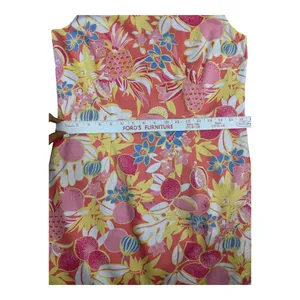 Talbots Womens Size 8 Fruit Floral Shift Dress Coral‎ Pink Yellow Sleeveless Zip thumbnail 6