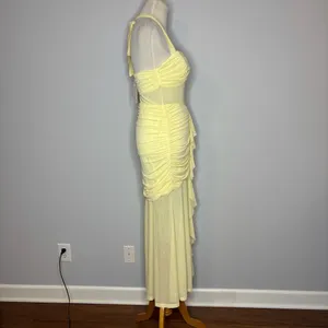 Billy J - Yellow Alani Maxi Dress thumbnail 4