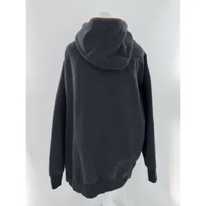 Ariat Real Elevated Hoodie Women’s Sz XL Fleece Leather Trim Henley Sweatshirt thumbnail 5