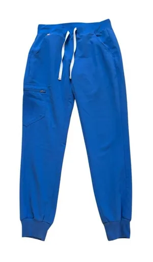 FIGS Zamora Jogger Scrub Pants Womens Size XS Royal Blue thumbnail 1