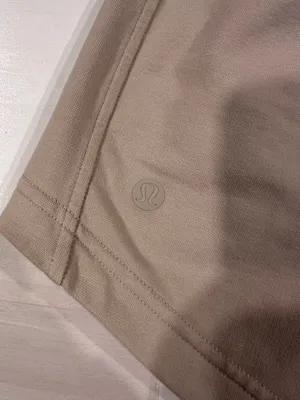 lululemon inner glow short cotton blend mojave tan 4 W7BDRS thumbnail 4
