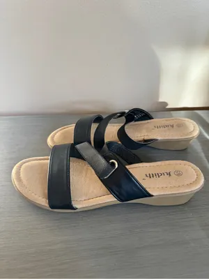Judith‎ Sandals black 9.5 comfort dressy casual thumbnail 3