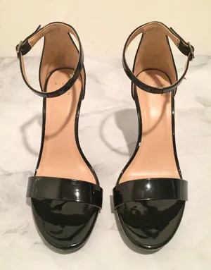 Black Heels, Size 6 1/2 thumbnail 2