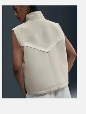 NWT Nike SZ M Sportswear Windrunner Women's Shine Vest HV2472 thumbnail 8