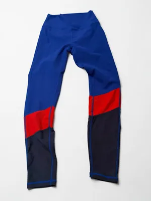 Wilo The Label Colorblock Ribbed High-Waisted Leggings‎ Size S thumbnail 4