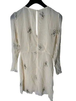 For Love and Lemons Scorpio scorpion wrap dress women's size small thumbnail 3