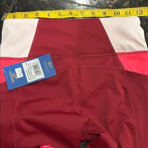 Brooks Women's Method 3/4 Tights, Color is Razzmatazz, Small, NWT thumbnail 10