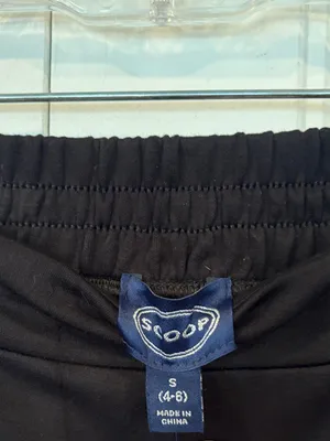 Scoop black wide leg pants size small thumbnail 6