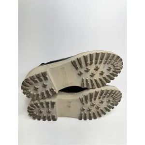 Dolce Vita Booties Size 8 Black‎ Womens Wedge Lug Chelsea Pull On thumbnail 11