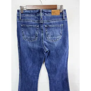 Daytrip Trouser Wide Leg Jeans Women's 27L Blue DBK470 Buckle Western Denim thumbnail 2