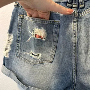 Anine Bing Size-M Ladies‎ Boyfriend Denim Shorts Distressed thumbnail 12