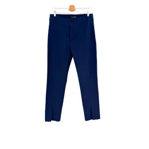 Summersalt Multitasking Slit Front Ankle Pants Deep Sea Navy Blue Size 8 thumbnail 2