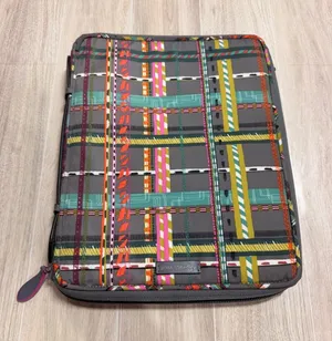 Vera Bradley Midtown Tablet Tamer City Plaid Water-Repellent Tech Case Organizer thumbnail 1