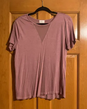 Glitz Super Soft T-Shirt with Mesh Detailing thumbnail 1