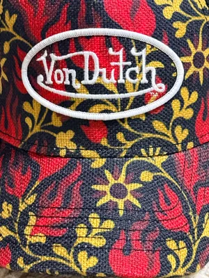 New Von Dutch unisex Burnbloom Trucker Hat thumbnail 4