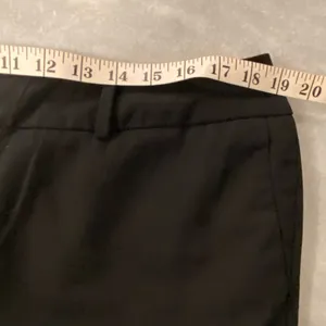 Coldwater Creek Size 14P Soft Stretch Black Wide Leg Zip Up Trouser Pants thumbnail 12