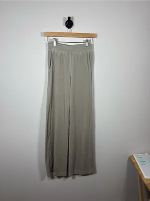 Lululemon Scuba Mid-Rise Wide-Leg Pant Velvet Cord Riverstone Size 2 thumbnail 6