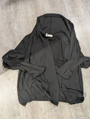 NWT Alala Black Hooded Cardigan Size Small thumbnail 1