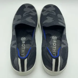 Rothys Shoes Women Sz 8 Original Sneaker Gray Camo‎ Comfort Slip On Flats thumbnail 7