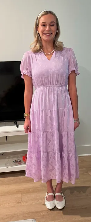 Lavender Maxi Dress Purple thumbnail 1