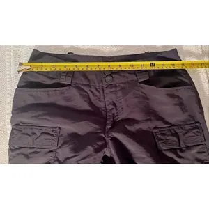 The North Face Pants Womens 4 Nylon Convertible Zip Off Cargo Straight Leg Gray thumbnail 8