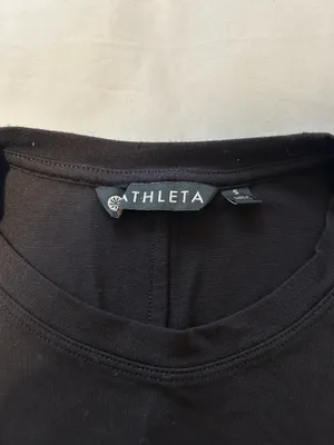 Athleta Asymmetrical Tank Top Black thumbnail 4