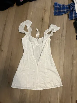 Princess Polly White Lace Dress thumbnail 2