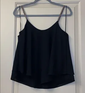 Love Mark Black Tank Top Size M thumbnail 3