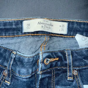 Abercrombie & Fitch Dark Blue Straight Leg Jeans thumbnail 2