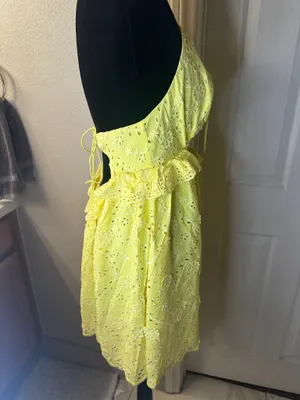For Love & Lemons Mini Dress Natalie NWT L thumbnail 7