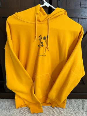 raised wild hoodie Yellow thumbnail 1