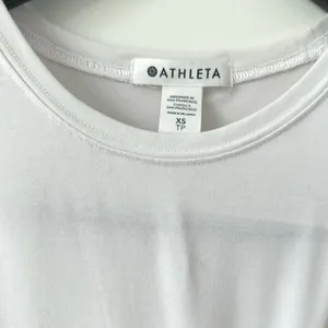 Athleta Radiate Twist‎ Tank Top White Activewear Lightweight Size Extra Small thumbnail 7