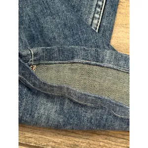 Silver Jeans Co Suki Slim Boot Medium Wash Distressed Jeans 29x33 HEMMED 27.5"‎ thumbnail 10