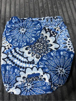 Vera Bradley Blue Floral Medallion Mini Cinch bag thumbnail 2