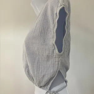 Sky Blue Women's Crop Top thumbnail 7