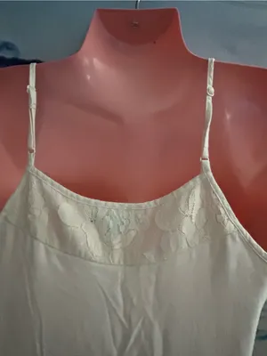 American Eagle Ivory Lace Spaghetti Strap Summer Dress SZ 0 thumbnail 10