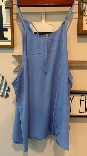 NWT ultra Flirt tank top size large thumbnail 1
