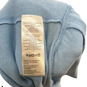 Free People We The Free Rose Petal Tee Shirt Long Sleeve‎ Blue Size Large thumbnail 13