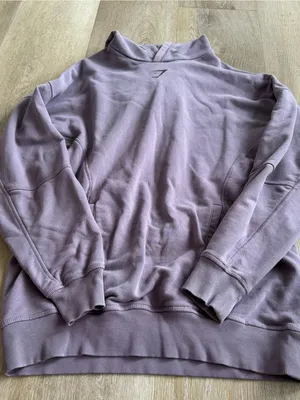 Gymshark Purple Hoodie Hooded Sweatshirt thumbnail 1